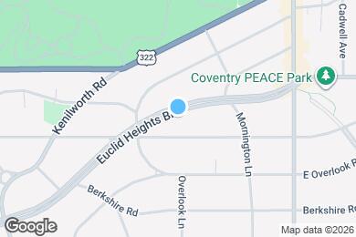 Map image of the property - 2648 Euclid Heights Blvd