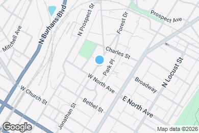 Map image of the property - 426 Jonathan St