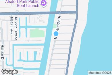 Map image of the property - 1006 N Riverside Dr