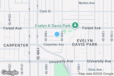 Map image of the property - 1614 Gillette St