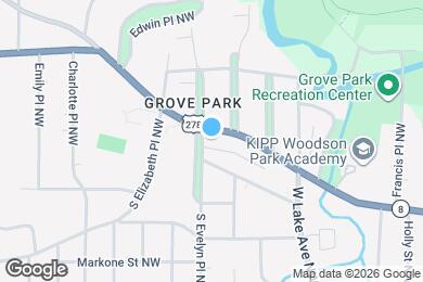 Map image of the property - 687 S Evelyn Pl NW