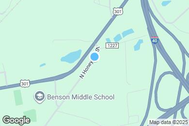 Map image of the property - 1580 N Honeycutt St