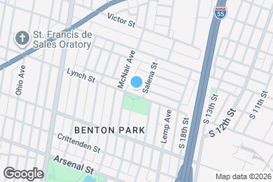 Map image of the property - 2011 Lynch St