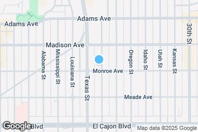 Map image of the property - 4518 Arizona St