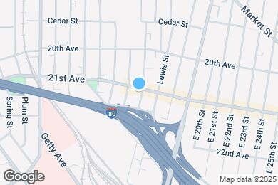 Map image of the property - 318 21st Ave