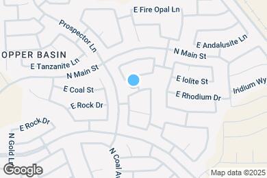 Map image of the property - 4604 E Jadeite Dr