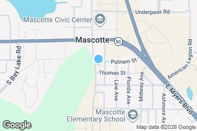 Map image of the property - 109 S Sunset Ave