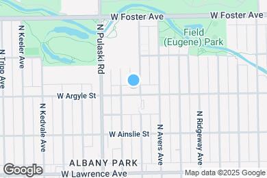 Map image of the property - 3904 W Argyle St