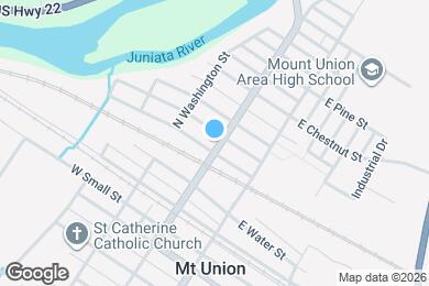 Map image of the property - 305 N Jefferson St