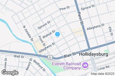 Map image of the property - 311 Allegheny St