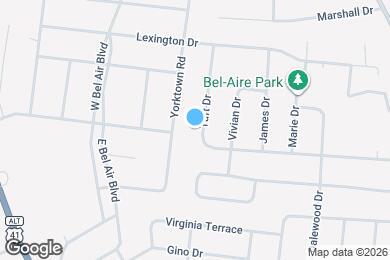Map image of the property - 167 Taft Dr