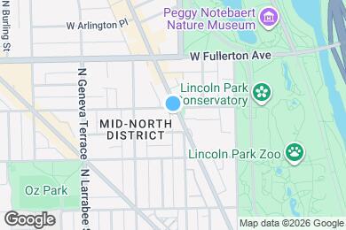 Map image of the property - 2260 N Clark St