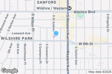 Map image of the property - 740 S St Andrews Pl