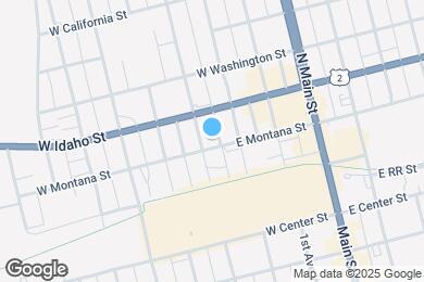 Map image of the property - 227 W Montana St