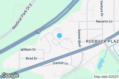 Map image of the property - Hunter Ridge Apartments