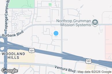 Map image of the property - 5545 Canoga Ave