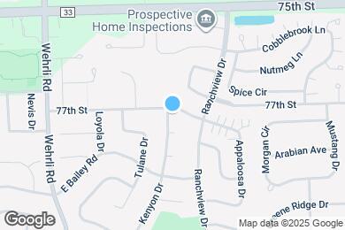 Map image of the property - 1500 Kenyon Dr