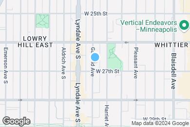 Map image of the property - 2641 Garfield Ave S