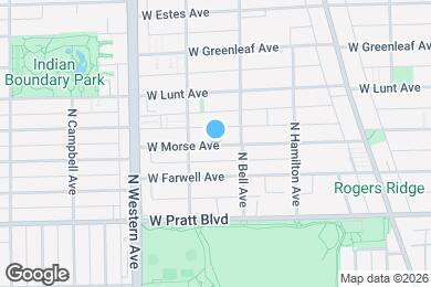 Map image of the property - 2248 W Morse Ave