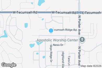 Map image of the property - 305 Tecumseh Meadows Dr