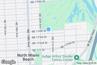 Map image of the property - 2066 NE 174th St