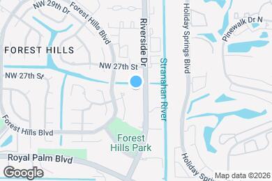 Map image of the property - 2652 Riverside Dr