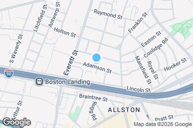 Map image of the property - 32 Adamson St