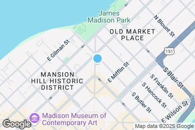 Map image of the property - 213 N Hamilton St