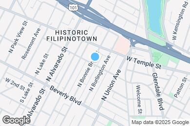 Map image of the property - 300 N Bonnie Brae St