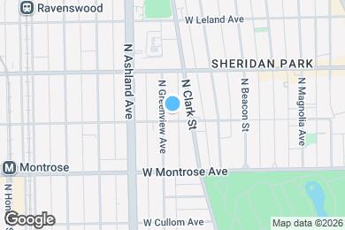 Map image of the property - 4501 N Greenview Ave