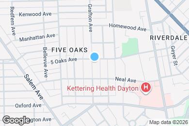 Map image of the property - 538 Grafton Ave
