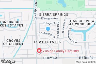 Map image of the property - 868 E Cullumber St