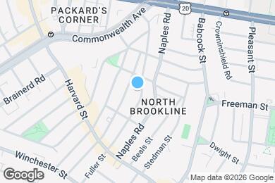 Map image of the property - 138 Fuller St