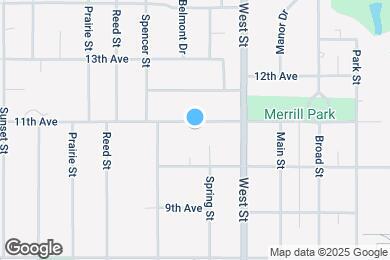 Map image of the property - 520 11th Ave