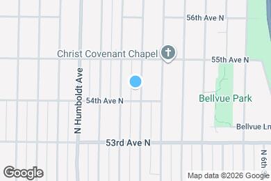 Map image of the property - 5415 Emerson Ave N