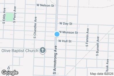 Map image of the property - 731 W Hull St