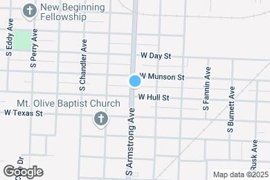Map image of the property - 912 S Armstrong Ave
