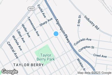 Map image of the property - 2415 Lindbergh Dr