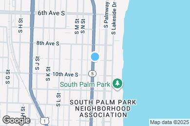 Map image of the property - 902 S Federal Hwy