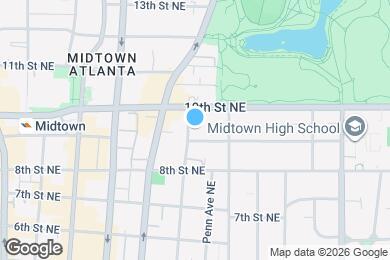 Map image of the property - 965 Myrtle St NE