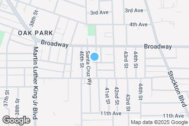 Map image of the property - 3124 San Jose Way