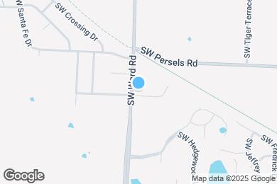 Map image of the property - 1342 SW Winthrop Dr