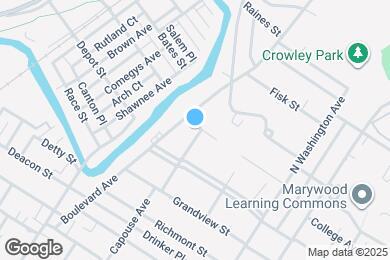 Map image of the property - 2229 Capouse Ave