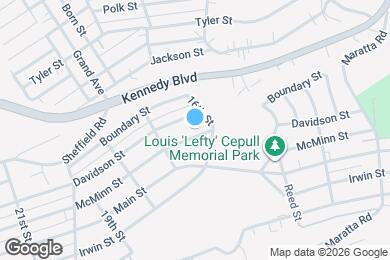 Map image of the property - 1610 McMinn St