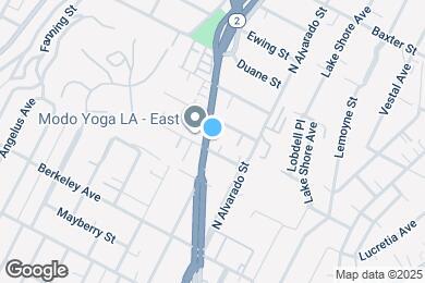 Map image of the property - 1752 Glendale Blvd
