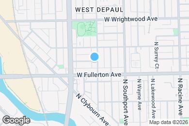 Map image of the property - 2424 N Greenview Ave