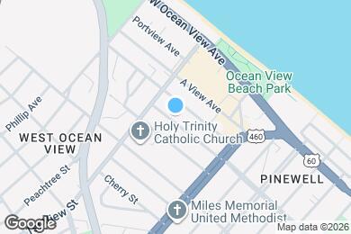 Map image of the property - 160 W Seaview Ave