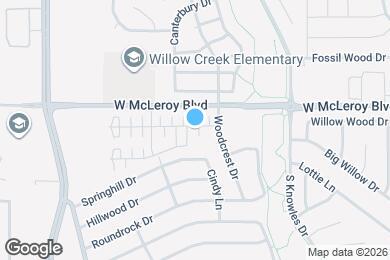 Map image of the property - 1013 Fallgate Dr
