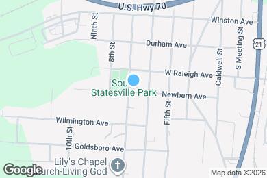 Map image of the property - 616 Newbern Ave