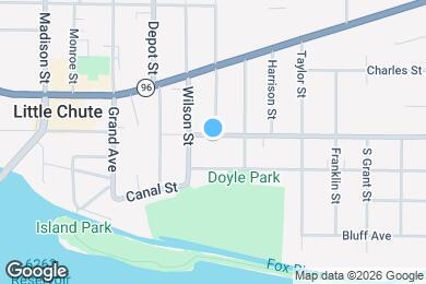 Map image of the property - 327 E Lincoln Ave